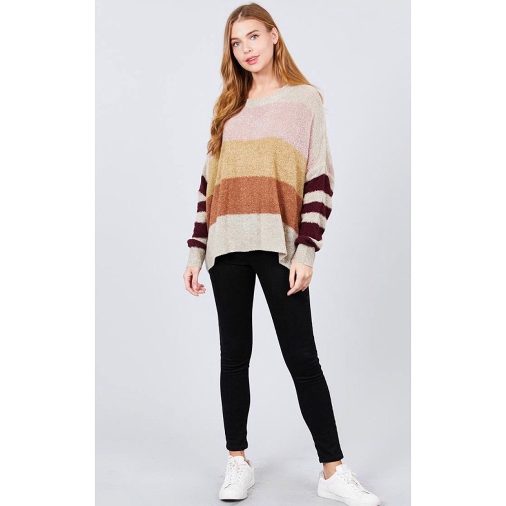 ❗️Long sleeve color block sweater❗️ - Picture 2 of 6